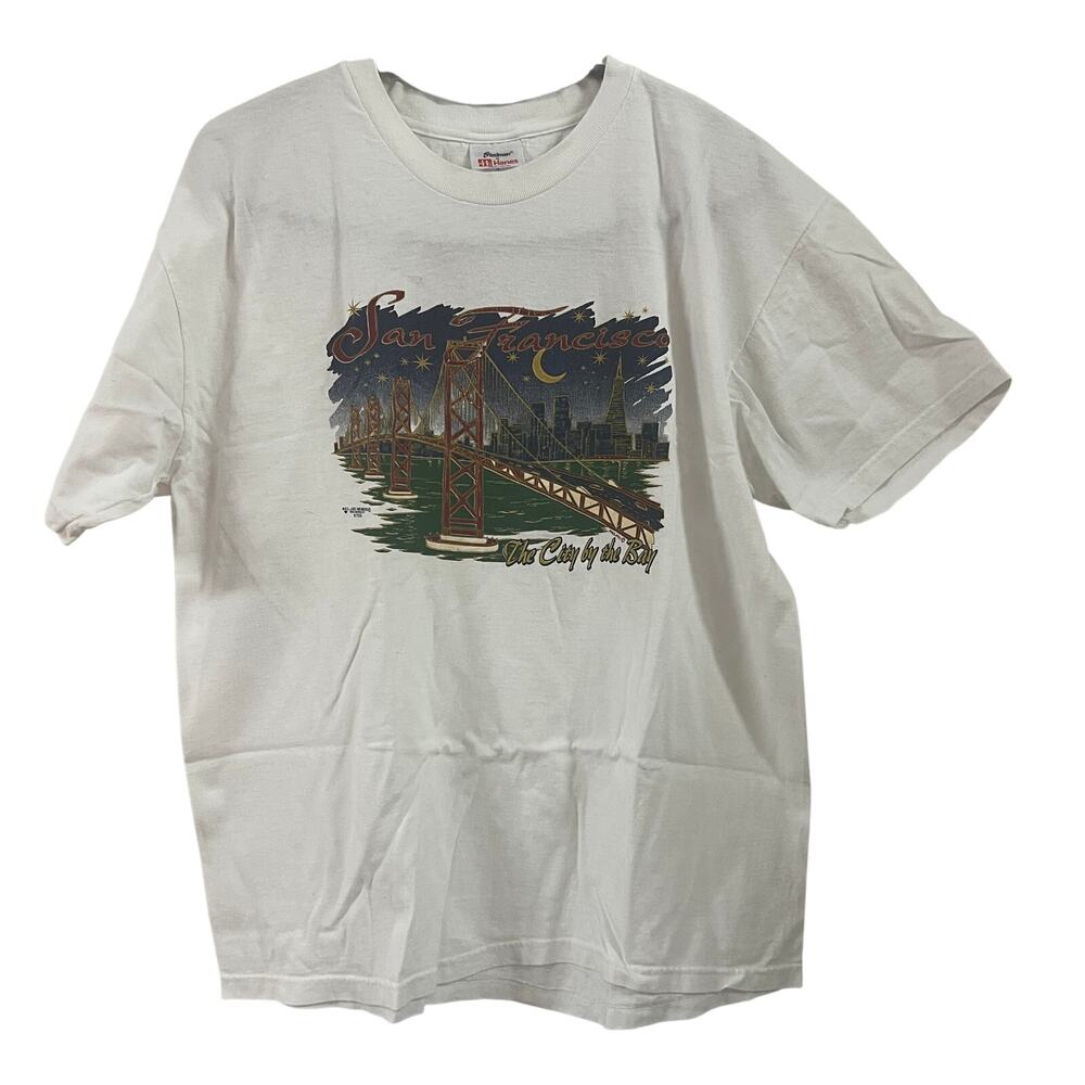 Vintage San Francisco 1995 T-Shirt Short Sleeve Large